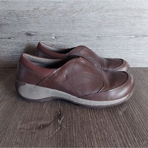 Merrell Encore Q2 Moc Brown Leather Walking Shoes 9